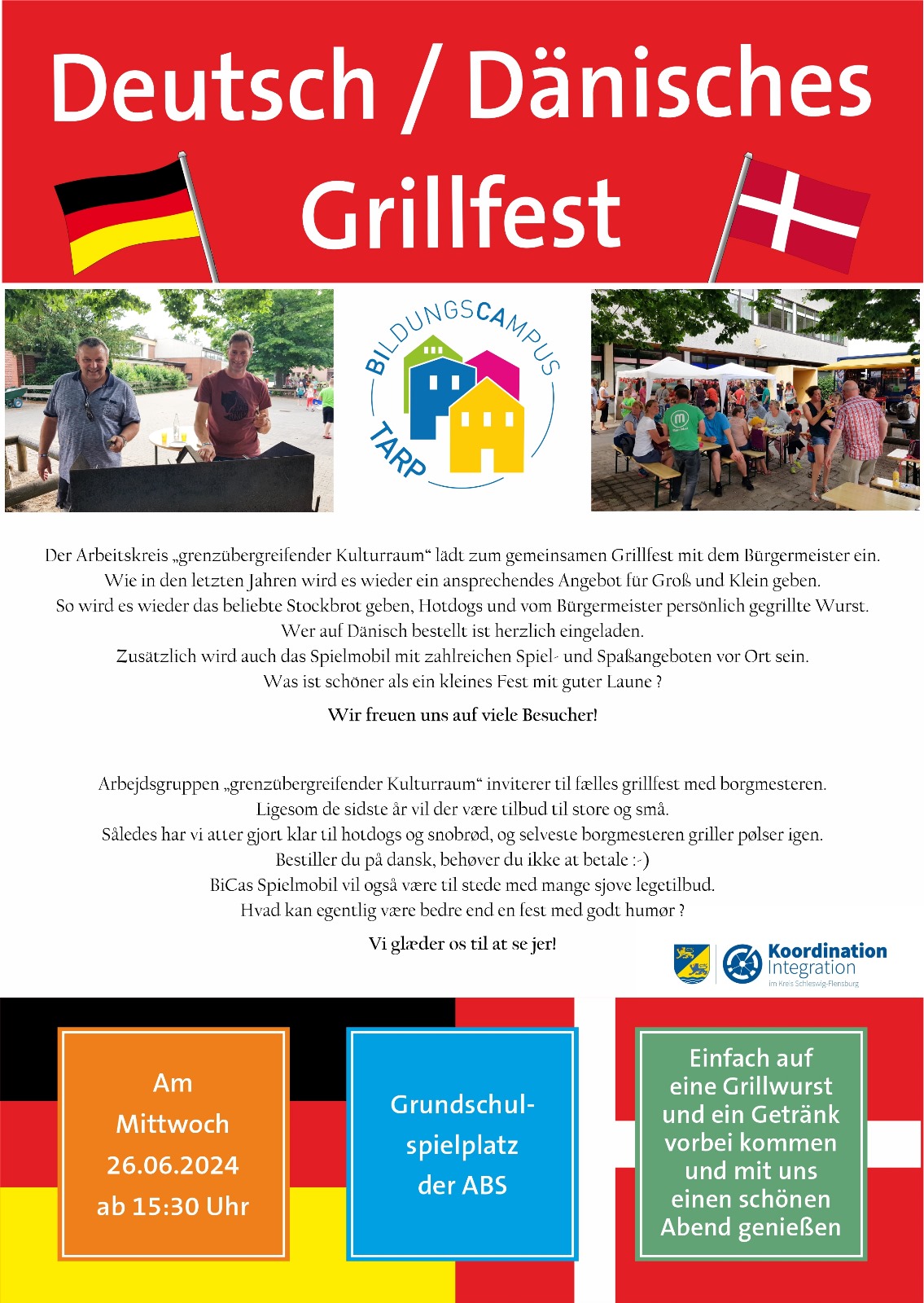 Deutsch/ Dänisches Grillfest
